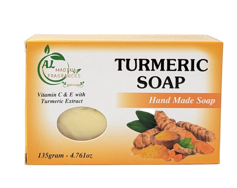 Al Madina Tumeric Soap Hand Made 4.761 oz