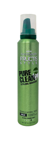 Garnier Fructis Style Pure Clean Styling Mousse Ultra Strong Hold 6.4 oz