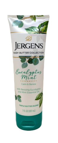 Jergens Eucalyptus Mint Body Butter 7 oz