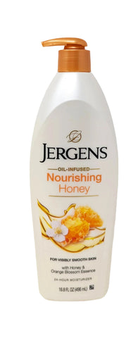 Jergens Oil Infused Nourishing Honey Lotion 16.8 oz