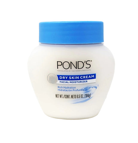Pond's Dry Skin Cream Facial Moisturizer 6.5 oz