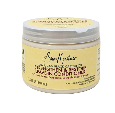 Shea Moisture Jamaican Black Castor Oil Stregthen & Restore Leave-In Conditioner 11.5 oz