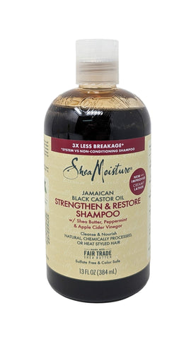 Shea Moisture Jamaican Black Castor Oil Strength & Restore Shampoo 13 oz