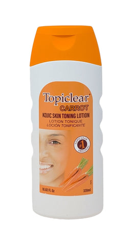 Topiclear Carrot Kojic Skin Toning Lotion 10.82 oz