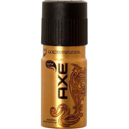 Axe Body Spray Gold Temptation 4 oz