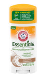 Arm & Hammer Essentials Solid Deodorant Coconut Geranium 2.5 oz