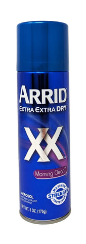 Arrid Extra Extra Dry Spray Antiperspirant Morning Clean 6 oz