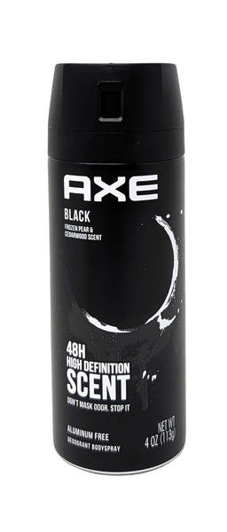 Axe Black Deodorant Bodyspray 4 oz