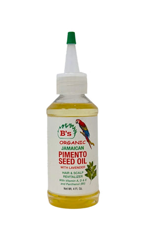 B's Organic Jamaican Pimento Seed Oil 4 oz