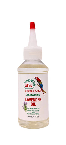 B's Organic Jamaican Lavender Oil 4 oz