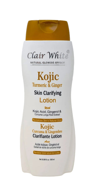 Clair White Kojic Turmeric & Ginger Skin Clarifying Lotion 16.8 oz