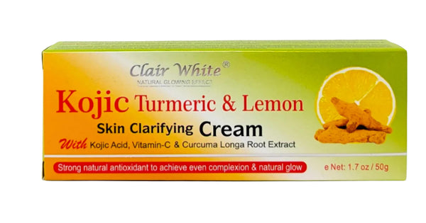 Clair White Kojic Turmeric & Lemon Skin Clarifyng Cream 1.7 oz