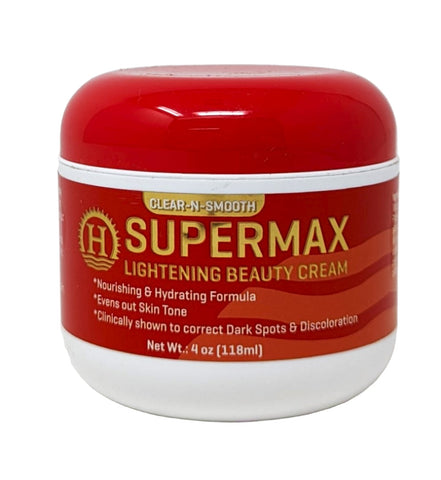 Clear N Smooth SuperMax Lightening Beauty Cream 4 oz