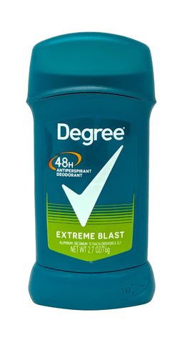 Degree 48H Solid Antiperspirant Extreme Blast 2.7 oz