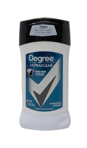 Degree UltraClear 72H Antiperpsirant Solid Black & White 2.7 oz