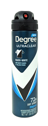 Degree UltraClear 72H Dry Spray Antiperspirant Fresh 3.8 oz