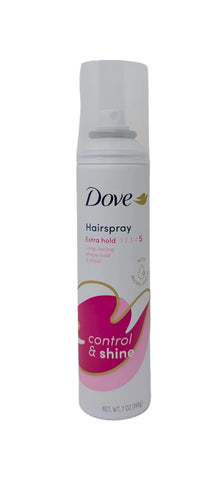 Dove Hairspray Shine & Control Extra Hold 7 oz