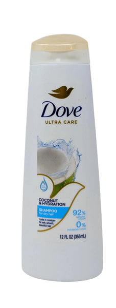 Dove Ultra Care Coconut & Hydration Shampoo 12 oz