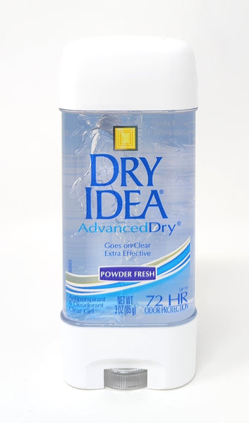 Dry Idea AdvancedDry Antiperspirant Deodorant Clear Gel Powder Fresh 3 oz
