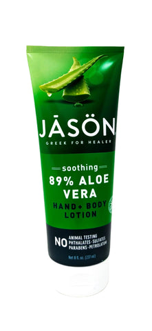 Jason Soothing 89% Aloe Vera Hand + Body Lotion 8 oz