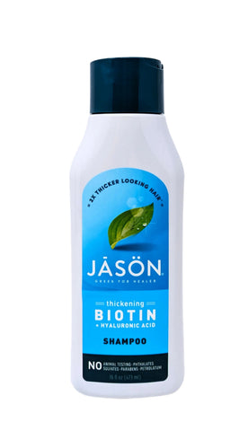 Jason Thickening Biotin Hyaluronic Acid Shampoo 16 oz