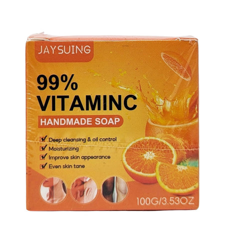 JaySuing 99% Vitamin C Handmade Soap 3.53 oz