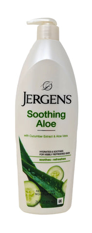 Jergens Soothing Aloe Refreshing Moisturizer 21 oz