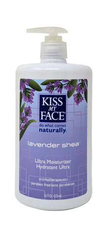 Kiss My Face Lavender Shea Ultra Moisturizer 16 oz