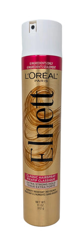 L'oreal Paris Elnett Classic Hairspray Extra Strong Hold 11 oz