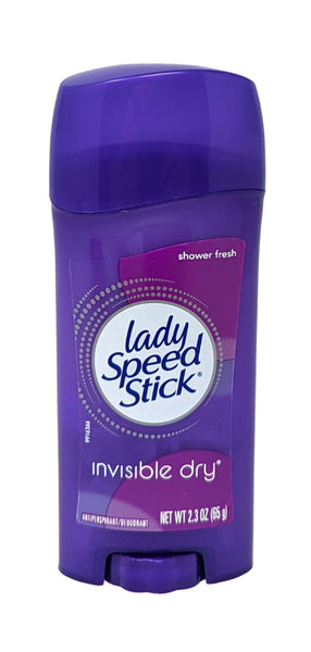 Lady Speed Stick Invisible Dry Solid Antiperspirant Shower Fresh 2.3 oz