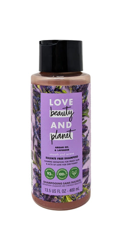 Love Beauty and Planet Argan Oil & Lavender Sulfate Free Shampoo 13.5 oz