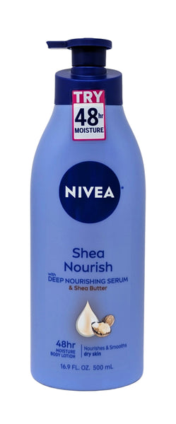 Nivea Shea Nourish 48Hr Moisture Body Lotion 16.9 oz