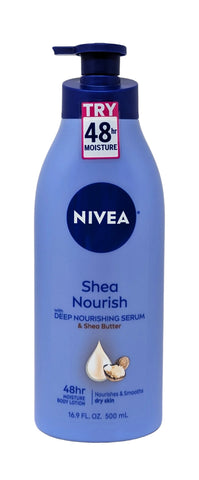 Nivea Shea Nourish 48Hr Moisture Body Lotion 16.9 oz