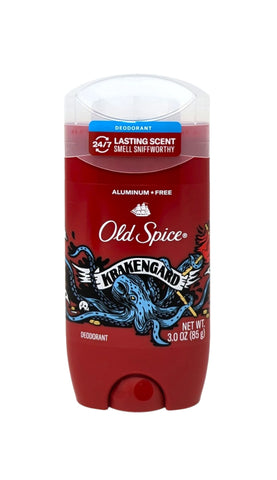 Old Spice Deodorant Solid Krakengard 3 oz