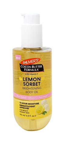 Palmer's Cocoa Butter Formula Lemon Sorbet Brightening Body Oil 6.5 oz