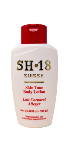 SH-18 Skin Tone Body Lotion 16.9 oz