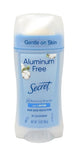 Secret Dry Solid Deodorant Aluminum Free Notes of Cotton 2.4 oz