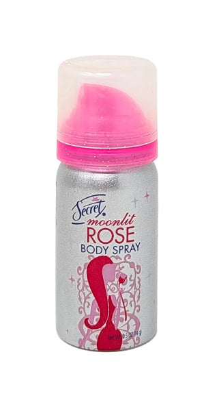 Secret Moonlit Rose Body Spray 0.5 oz 3-Pack