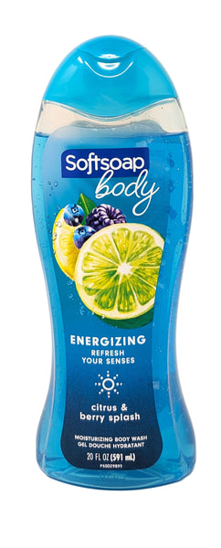 Softsoap Energizing Citrus & Berry Splash Body Wash 20 oz