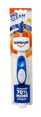 Spinbrush Pro Clean Dual Action Powered Toothbrush Soft 1 ea