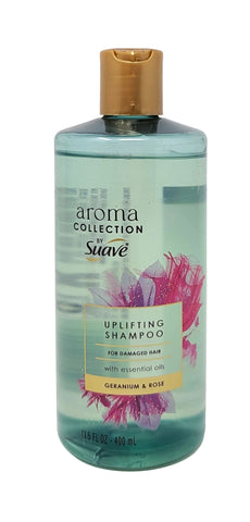 Suave Aroma Collection Uplifting Shampoo for Damaged Hair 13.5 oz
