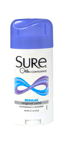 Sure Original Solid Antiperspirant Deodorant Regular 2.7 oz