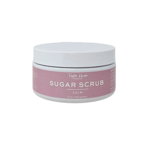 Taylor Made Organics Sugar Scrub Calm 8 oz