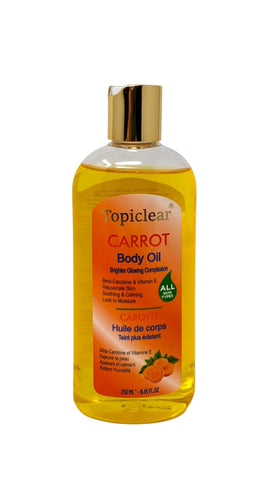 Topiclear Carrot Body Oil 8.45 oz