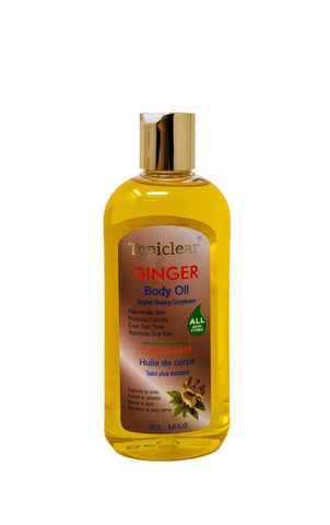 Topiclear Ginger Body Oil 8.45 oz