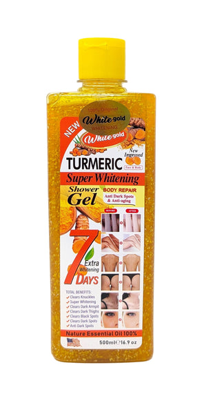 White Gold Turmeric Super Whitening Shower Gel 16.9 oz