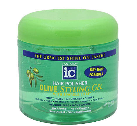 Fantasia IC Olive Styling Gel 16 oz.