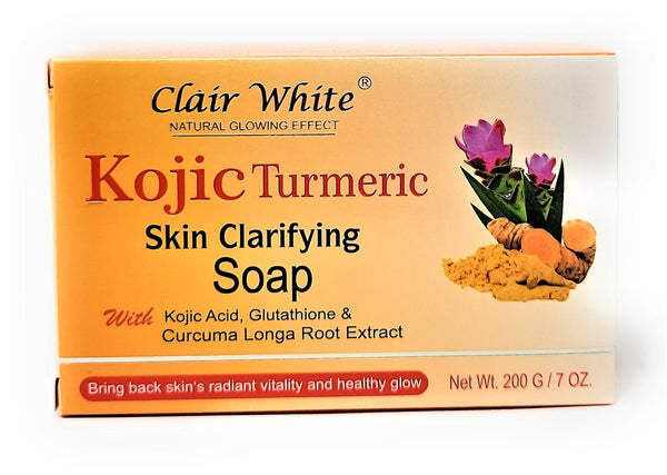Clair White Kojic Turmeric Skin Clarifying Soap 7 oz