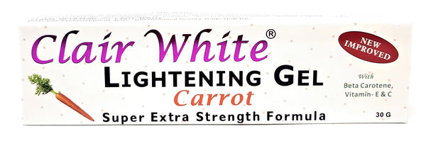 Clair White Lightening Gel Carrot 1 oz