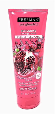 Freeman Revitalizing Pomegranate Peel-Off Gel Mask 6 oz